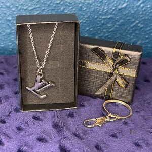 Louis Vuitton *AUTHENTIC* Charm Necklace/Keyring